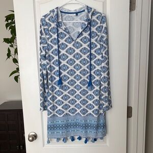 CABANA LIFE hooded beach cover up dress